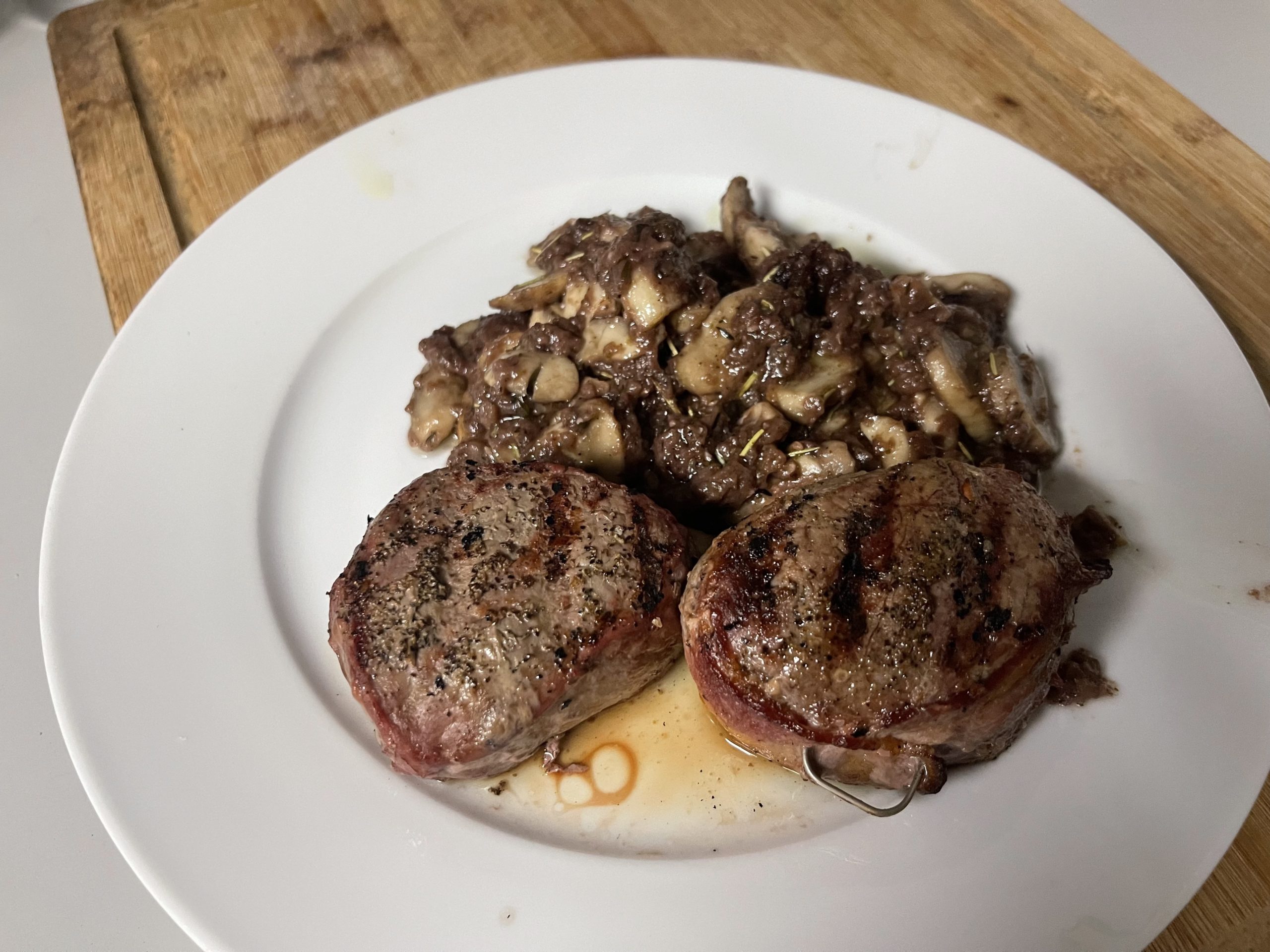 Mushrooms with Steak Recipe