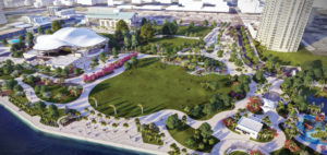Coachman Park rendering of new concert venue announced by Ruth Eckerd Hall.